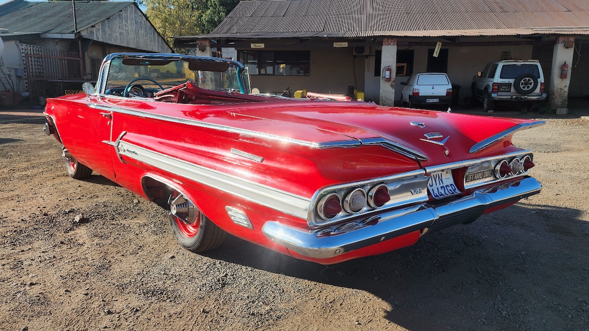 1960 Chevrolet Impala Red Automatic, 3 speed Left Hand Drive in ...
