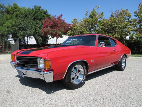 1972 CHEVROLET CHEVELLE HARDTOP For Sale