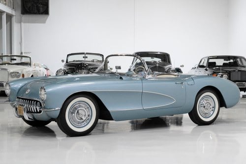 1956 CHEVROLET CORVETTE 265/225HP ROADSTER VERKAUFT