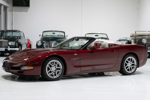 2003 CHEVROLET CORVETTE 50TH ANNIVERSARY EDITION CONVERTIBLE VERKAUFT