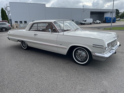1963 Chevrolet Impala SS Sportcoupe. Originalcar. V8. Aut.