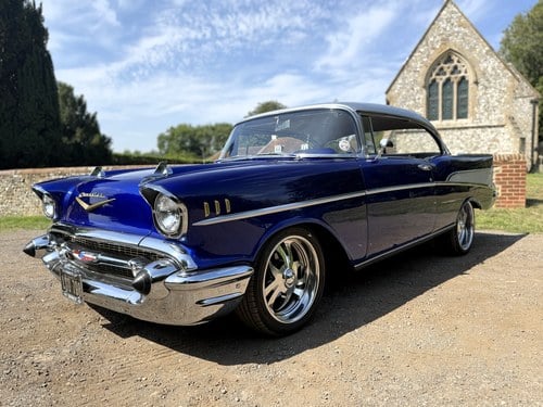 magnificent 1957 Chevy Bel Air Sport Coupe restomod VERKAUFT