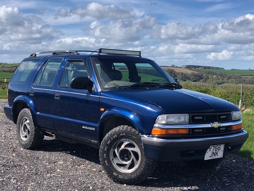 2001 Chevrolet Blazer S-10 4.3 V6 LT Auto RHD VENDUTO
