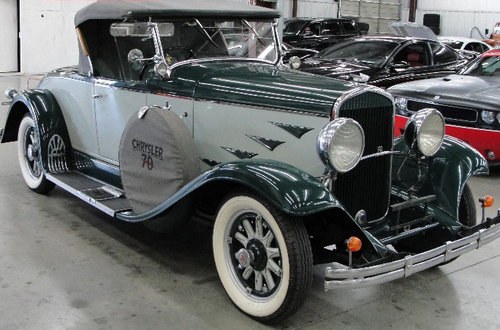 1930 Chrysler Model 70 Rumble Seat Roadster RHD! For Sale