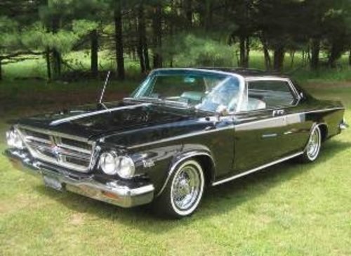 1964 Chrysler 300K = clean Black driver 413-v8 auto $31.5k For Sale