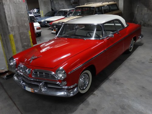 1955 Chrysler Windsor DeLuxe Nassau Coupe show condition For Sale