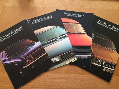 Chrysler Horizon, Avenger, Alpine, 2 Litre VENDUTO