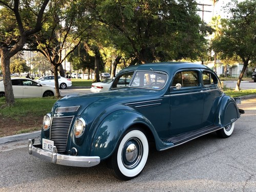 1937 CHRYSLER AIRFLOW COUPE SOLD