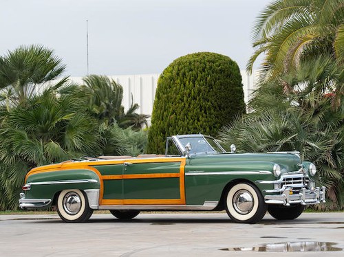 1949 CHRYSLER NEW YORKER 'TOWN & COUNTRY' CONVERTIBLE For Sale by Auction