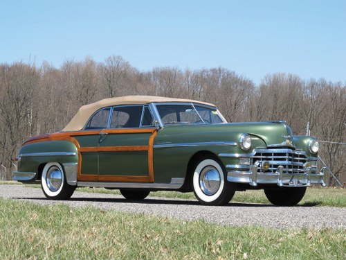 1949 Chrysler Town and Country Convertible Te koop bij veiling
