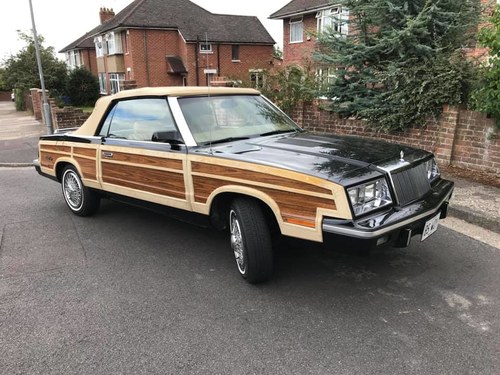 1985 Chrysler LeBaron Town and Country Convertible SOLD