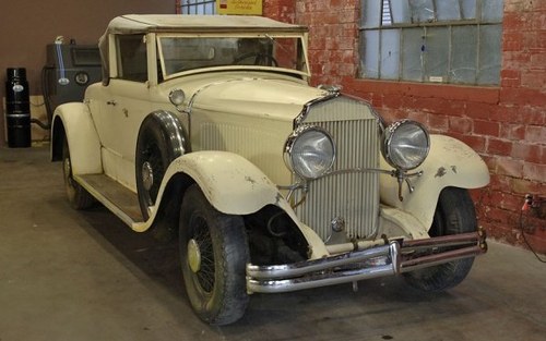 1930 Chrysler Imperial Dual Sidemount/Rumble Seat Convert In vendita