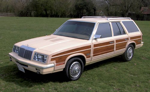 1985 Chrysler Le Baron Town and Country Turbo Station Wagon For Sale