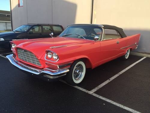 1957 Chrysler 300C convertible 392/6.5litre Hemi, restored For Sale