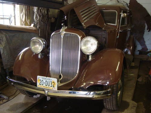 1934 Chrysler CA 4DR Sedan In vendita