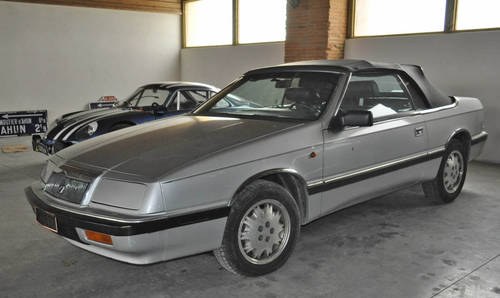 Chrysler LeBaron 1990 convertible For Sale by Auction