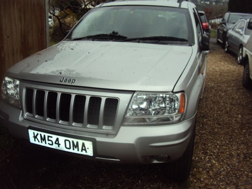 JEEP CHEROKEE 2.7 SILVER BLACK LEATHER For Sale