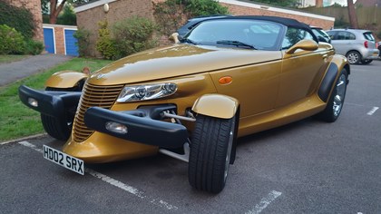 2002 Chrysler Prowler with matching Trailer