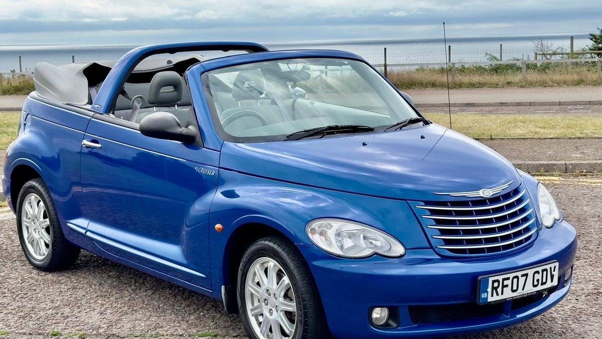 2007 Chrysler PT Cruiser Convertible Blue Automatic Right Hand Drive In 2007-chrysler-pt-cruiser-convertible-blue-automatic-right-hand-drive-in