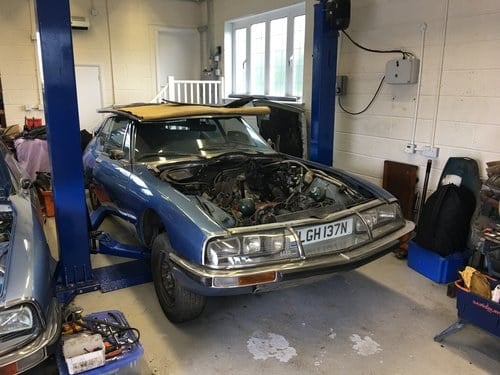 1975 Citroen SM Project, 2.7 injection SOLD