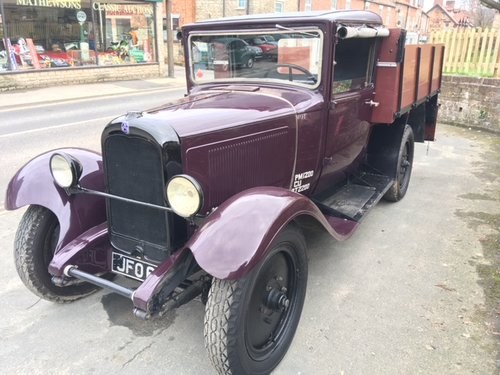 REMAINS AVAILABLE. 1929 Citroen C4 Truck For Sale by Auction