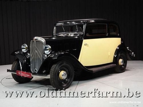 1934 Citroën Rosalie Coach 8A Manessius '34 In vendita