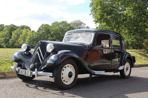 Citroen Avant 7C 1938 - To be auctioned 26-10-18  For Sale by Auction