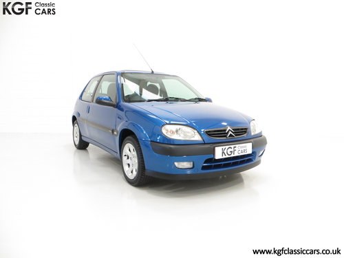 2003 A Preserved Citroen Saxo VTR with 29,751 Miles and One Owner SOLD