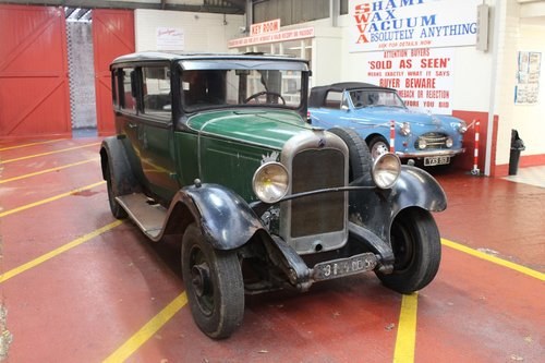 Citroen AC4G 1928 - To be auctioned 25-01-19 For Sale by Auction
