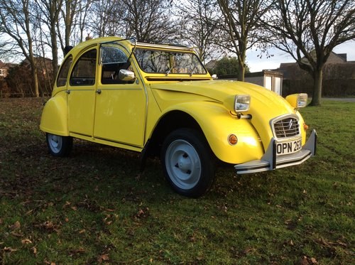 1981 Citroen 2cv Club 007 Edition For Sale