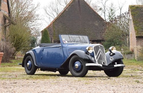 1934 Citroën Traction 7C cabriolet For Sale by Auction
