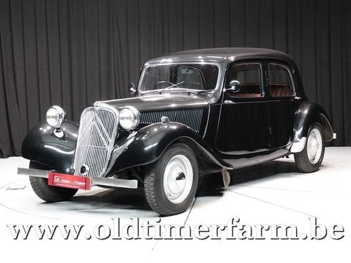 1947 Citroën Traction Avant 'Light fifteen' Black '47 In vendita