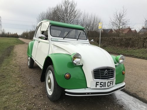 1989 Citroen 2CV Galvanised chassis 36500 miles For Sale
