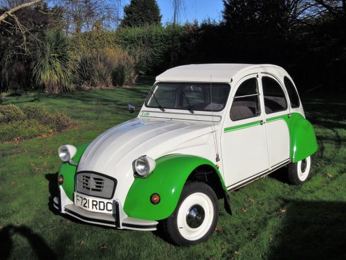 1987 Citroen 2CV Dolly only 13,323 miles, freshly restored For Sale by Auction