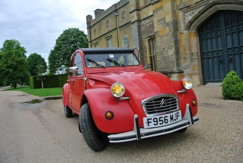 1988 2CV6 Red Special in good condition For Sale