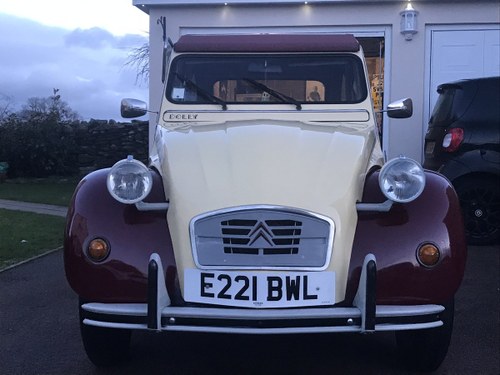 1988 Citroen 2CV Dolly Rhubarb & Custard For Sale