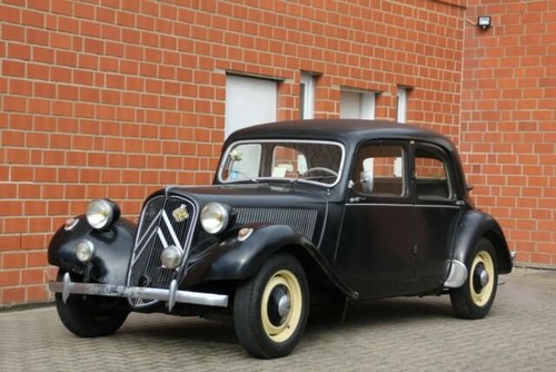 Citroën 11CV BL Traction Avant, 1955 SOLD