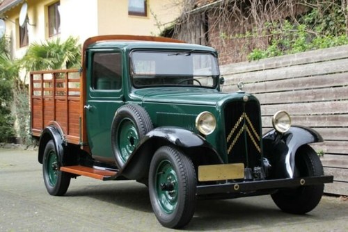 Citroën 10 U 8 Rosalie Pickup, 1933 SÅLD