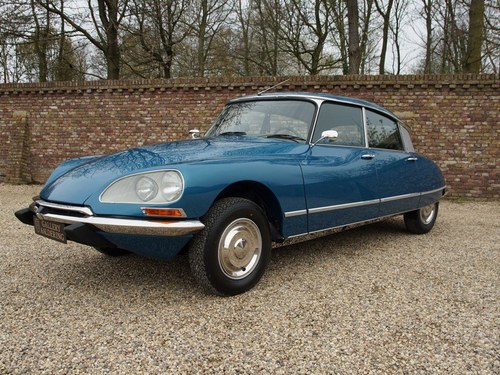 1970 Citroen DS 21 M Pallas only 296 km after full restoration, a For Sale