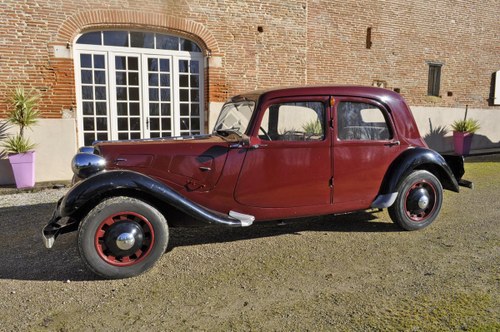 CITROËN TRACTION 7C/11 - 1938 For Sale by Auction
