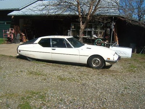 1972 Citroen SM = Rare 1 of 100 Sunroof Project Ivory $6.7k For Sale