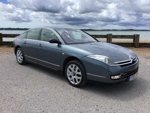 2007 CITROEN C6 EXCLUSIVE 2.7 HDI, LOUNGE PACK. SOLD