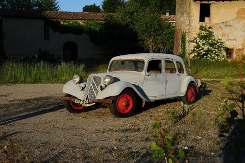 1939 - Citroën Traction 11B Limousine For Sale by Auction