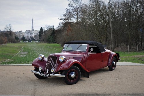1938 - Citroën Traction 11B Cabriolet For Sale by Auction