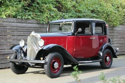Citroën Rosalie 8A Sedan, 1932 VERKAUFT