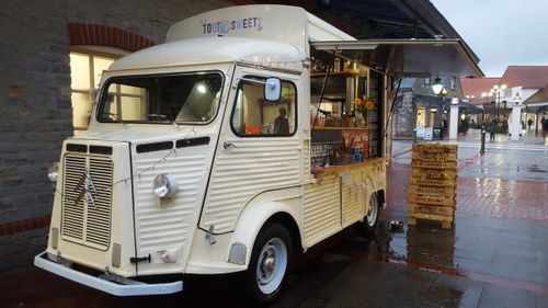 1970 Citroen H Van Catering Food Truck In vendita
