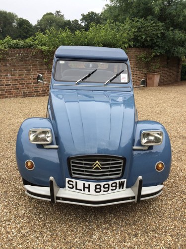 1981 Citroen 2CV6 in French Blue - Full Service History SOLD