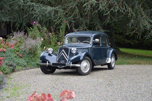 1956 – Citroen Traction 11 BL For Sale by Auction