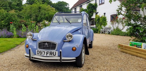 1986 2 CV6 SPECIAL Low mileage from new runs like new SOLD