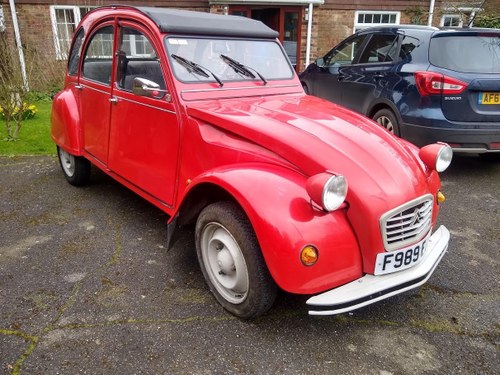 1989 Citroen 2CV6 Special - 31,000 miles  auction 16th-17th July For Sale by Auction